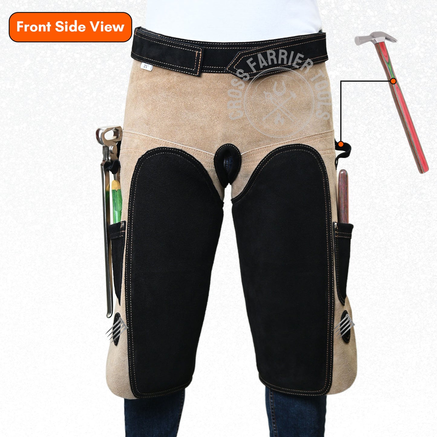 Farrier Apron – Durable Chaps with Knife Pockets & Magnets